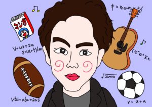 菅田将暉さんのイラスト