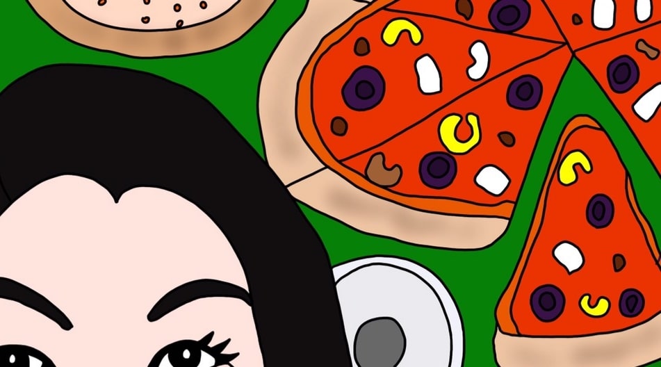 11月日 ピザの日 ピザなるほどプチ雑学 小池栄子誕生日イラスト なかよしmarket なかマケ