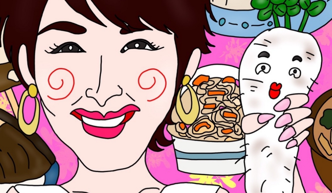 2月17日 切り干し大根の日 1日1つ賢くなるプチ雑学 大根編 吉瀬美智子イラスト なかよしmarket なかマケ